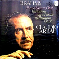 Philips : Arrau - Sonata No. 2, Paganini Variations